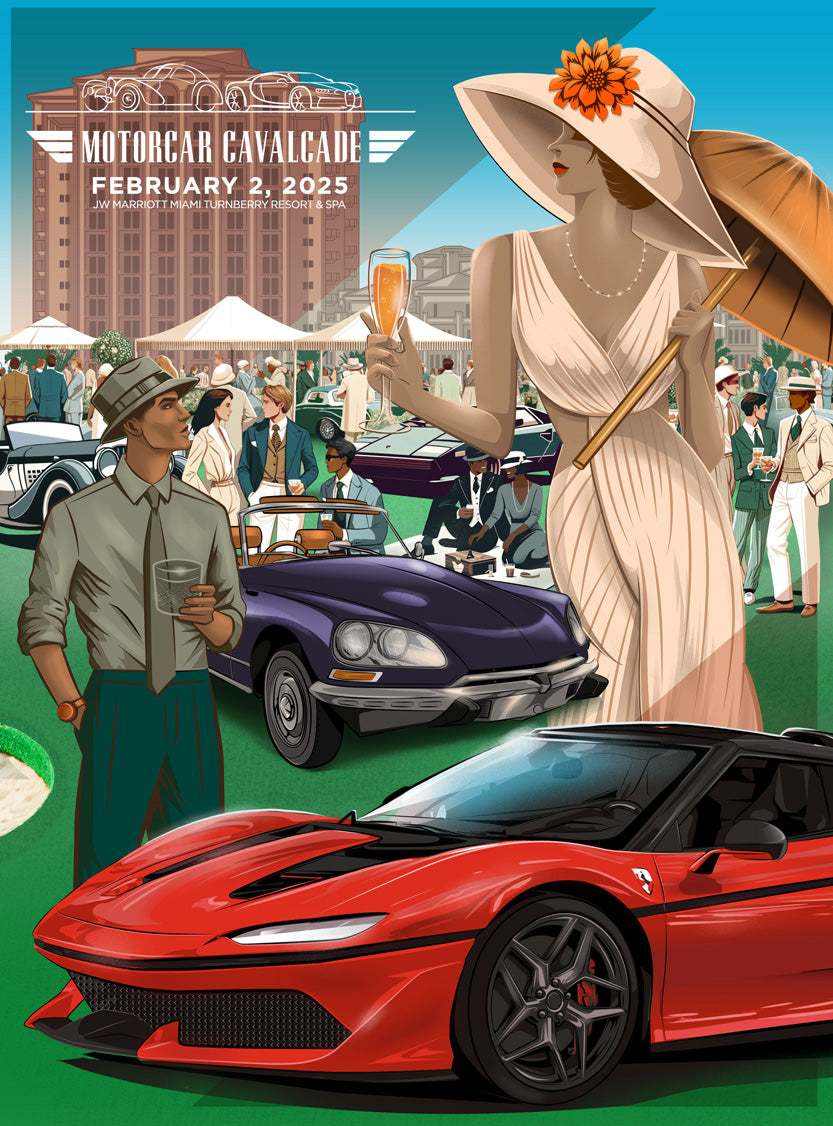 2025 Motorcar Cavalcade Concours d'Elegance